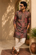 Maharaja Print kurta set