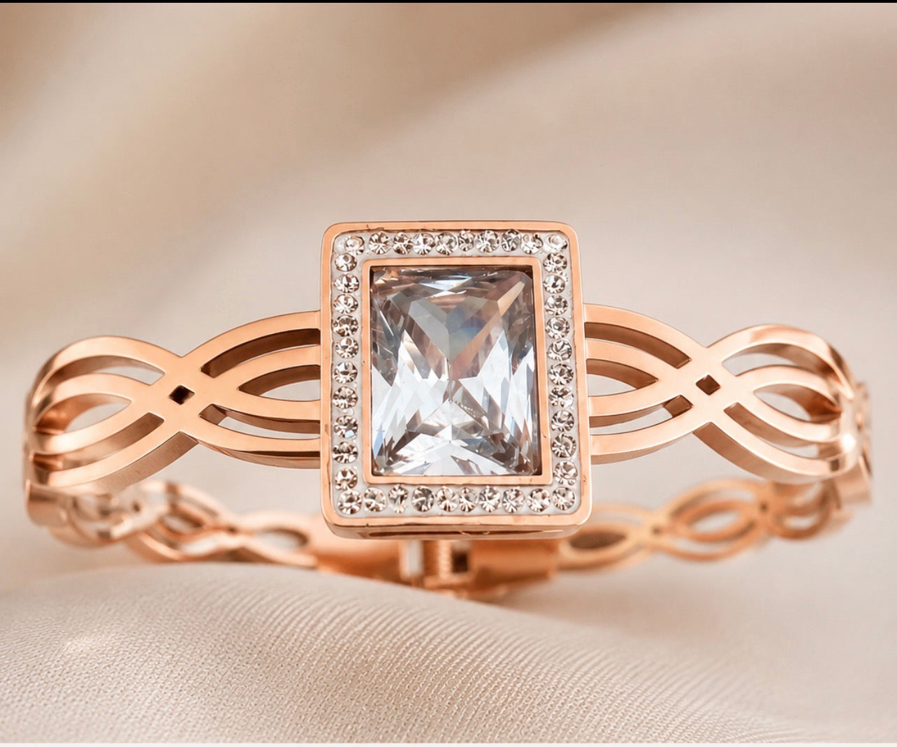 Rose Gold Cuff Bracelet