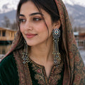 Kashmiri heritage earrings