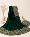 Emerald Green Saree – Modal Silk